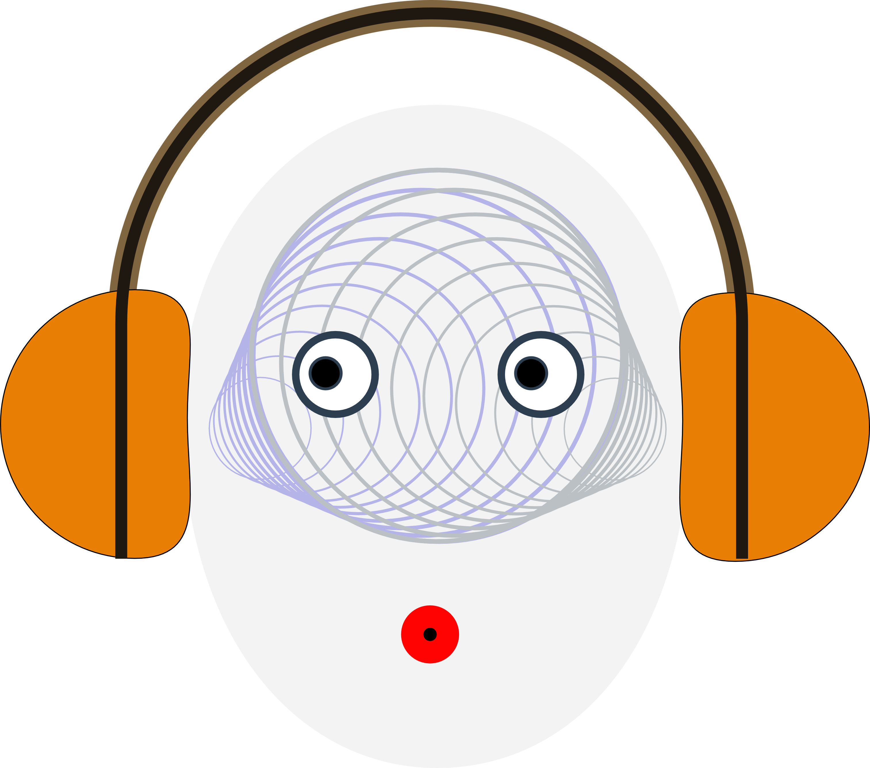 binaural beats headphone guy illustration